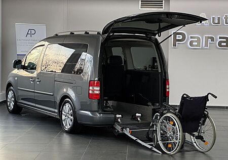 VW Caddy Volkswagen Maxi Highline DSG Rollstuhlgerecht-Rampe