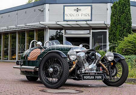 Morgan 3 Wheeler *Sport Green / Honey / 110 Years*