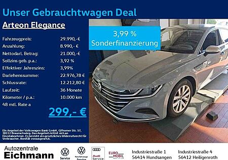 VW Arteon Volkswagen Elegance 1.4 TSI eHybrid+DSG+LED+NAVI-PRO