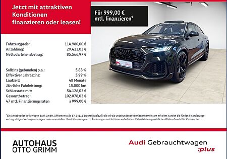 Audi RS Q8 RSQ8 4.0 TFSI quattro Tiptronic LEDER