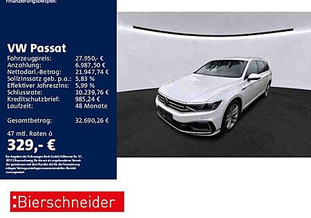 VW Passat Variant Volkswagen 1.4 TSI DSG GTE AHK MATRIX STAND
