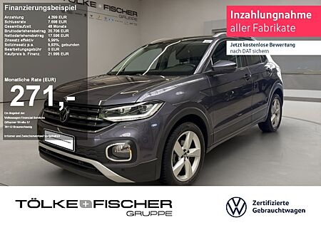 VW T-Cross Volkswagen 1.0 TSI Style Virtual ACC DynLicht SHZ