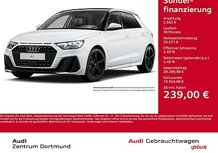 Audi A1 Sportback 30 S LINE BLACKPAK CAM ACC LM17 NAV