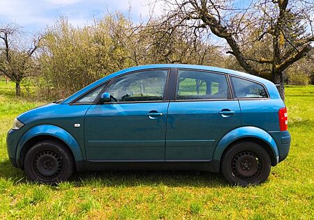 Audi A2 1.4TDI - DPF, Teilleder, Klima, fahrbereit