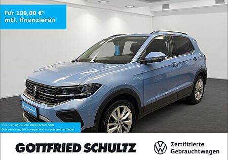 VW T-Cross Volkswagen 1.0 TSI FACELIFT Life App-Connect Kamera