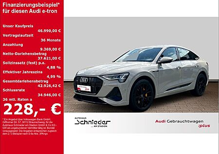Audi e-tron Sportback 55 quattro S line HUD Luftfeder