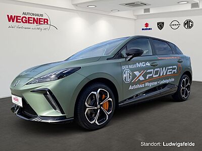 MG4 XPOWER 4x4 64 kWh 435PS Track-Mode-Display