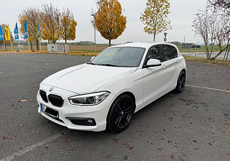 BMW 118i Sport Line Automatik - Weiß - TÜV Neu!