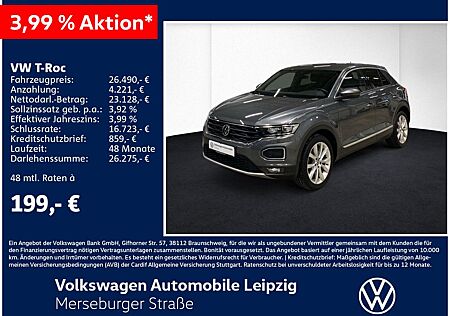 VW T-Roc Volkswagen 2.0 TSI Sport 4M *RFK*ACC*Navi*APP*LED*18"