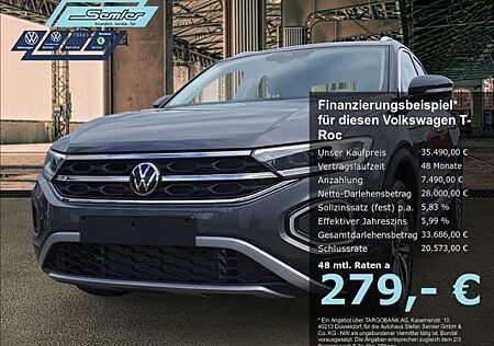 VW T-Roc Volkswagen Style 1.5 TSI DSG V-COCK PANO NAVI KEYLESS