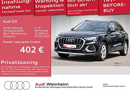 Audi Q3 advanced 35 TFSI GAr.2029 LED-Plus Navi Kamer