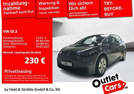 VW ID.3 Volkswagen Pro Perf. LED LENKRAD-BEHEIZB. NAVI PDC SHZ