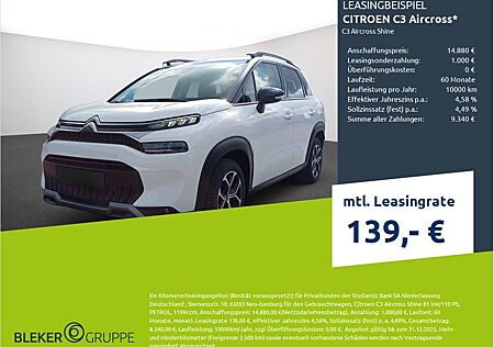 Citroën C3 Aircross PureTech 110 S&S Shine