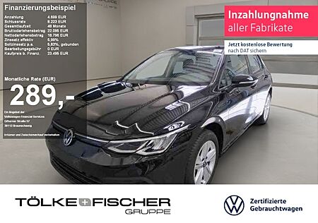 VW Golf Volkswagen VIII 1.5 eTSI Life Virtual SHZ LM LED Navi
