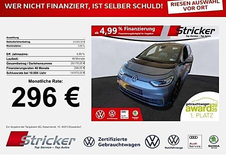 VW ID.3 Volkswagen Pro S Tour 150/77 296,-ohne Anzahlung IQ.Li