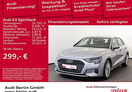 Audi A3 Sportback advanced 30 TDI S tr. PDC RFK NAVI