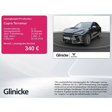 Cupra Terramar leasen