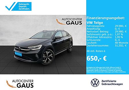 VW Taigo Volkswagen Style 1.5 l TSI DSG Navi*LED*Kamera