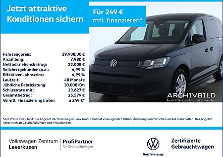 VW Caddy Volkswagen KAM FLÜGELTÜREN KLIMA VIRT LANE ASSIST SHZ