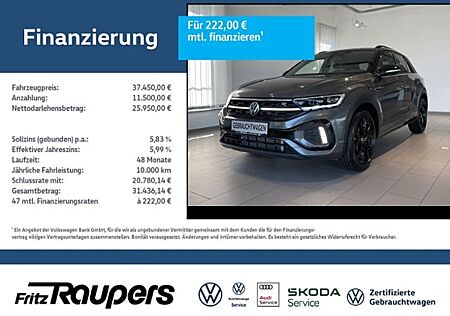 VW T-Roc Volkswagen 1.5 TSI DSG R-line