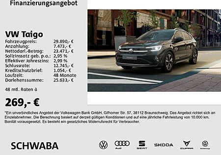 VW Taigo Volkswagen Style 1,0 l TSI DSG*ACC*MATRIX*AHK*R-KAM*