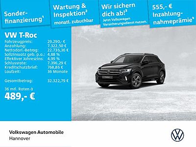 Volkswagen T-Roc 1.5 TSI DSG R-Line Navi AHK LED ACC DigCoc