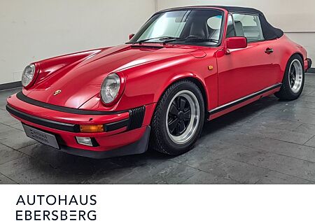 Porsche 911 Urmodell 911 Carrera 3.2 Cabriolet 1986 Oldtimer 233PS