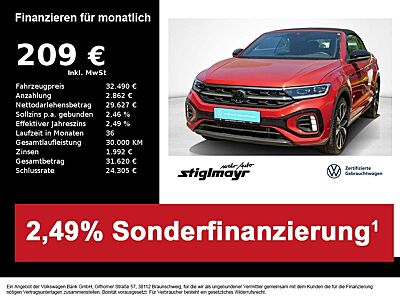 Volkswagen T-Roc Cabrio R-line Black Style 1.5 TSI ACC+IQ