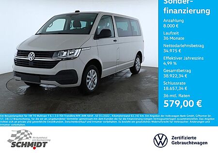 VW T6 Multivan Volkswagen T 6.1 2.0 TDI Trendline RFK AHK NAVI