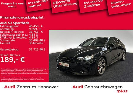 Audi S3 Sportback 2.0 TFSI Pano Kamera LED virtual Na