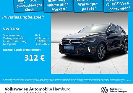 VW T-Roc Volkswagen 2.0 TDI R-Line DSG AHK Navi LED Kamera