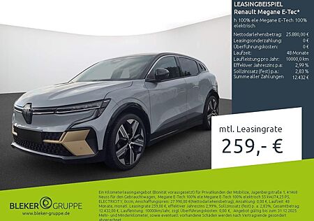 Renault Megane h 100% ele E-Tech 100% elektrisch