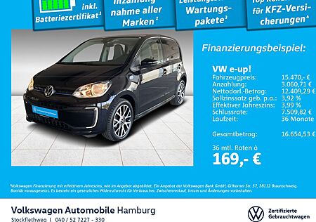 VW e-up! Volkswagen e-up! Style Plus Kamera Sitzhzg Klima CCS-Ladek.