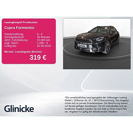 Cupra Formentor leasen