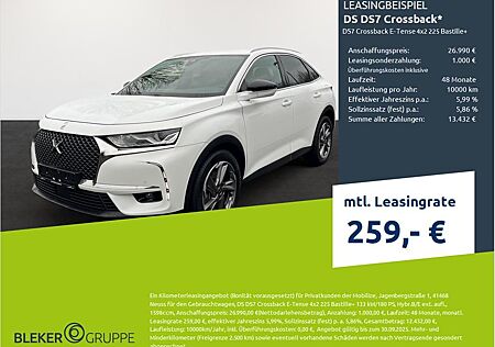 DS Automobiles DS7 Crossback E-Tense 4x2 225 Bastille+
