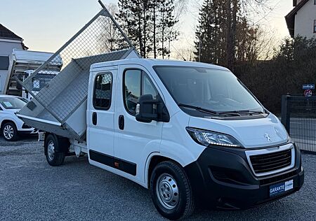 Peugeot Boxer DoKa DREISEITENKIPPER KLIMA AHK STANDHZG