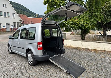 VW Caddy Volkswagen 1.2 TSI ROLLSTUHLRAMPE BEHINDERTERGERECTER