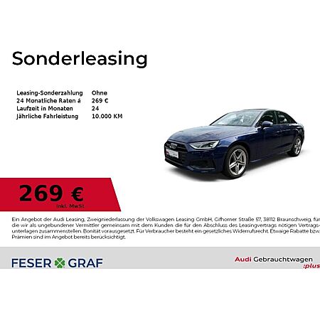 Audi A4 leasen