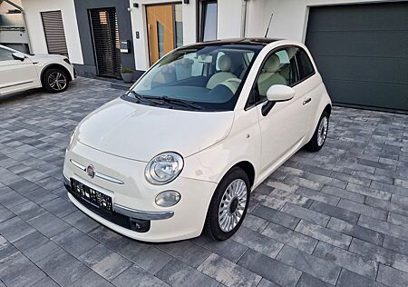 Fiat 500 Lounge Glasdach, 1 Hand, TÜV 10/2026