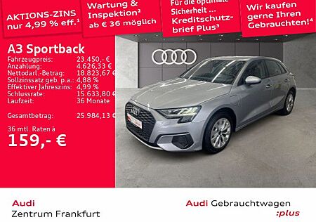 Audi A3 Sportback 40 TFSI e S tronic LED DAB Tempomat