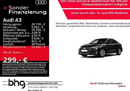 Audi A3 Lim ACT1.5 R4110 DSG