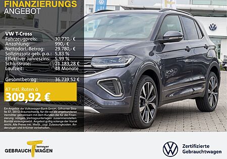 VW T-Cross gebraucht kaufen VW T-Cross Volkswagen 1.5 TSI DSG R LINE LM18 IQ.LIGHT AHK KAM
