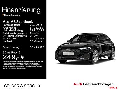 Audi A3 Sportback 35 TDI S line LED*RFK*ACC*Business+