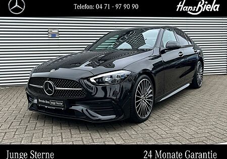 Mercedes-Benz C 300 d AMGPrem/19"/Night/Bur/Dis/Digli/360/AHK