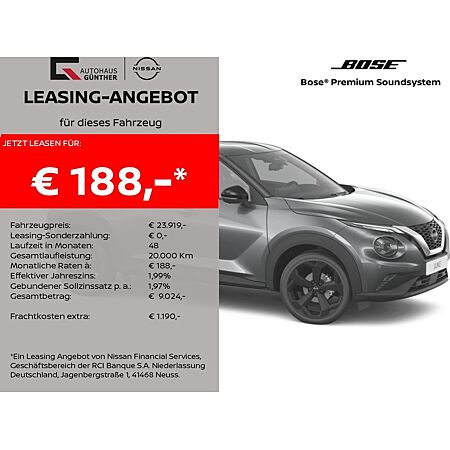 Nissan Juke leasen