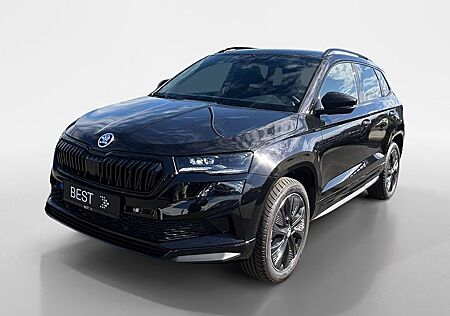 Skoda Karoq gebraucht kaufen Skoda Karoq Sportline 1,5 TSI 110 kW DSG / AHK / Parke
