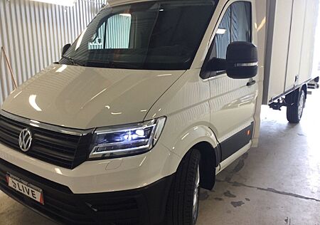 VW Crafter Volkswagen Pritsche / Koffer 35 lang FWD 8-Gang LBW