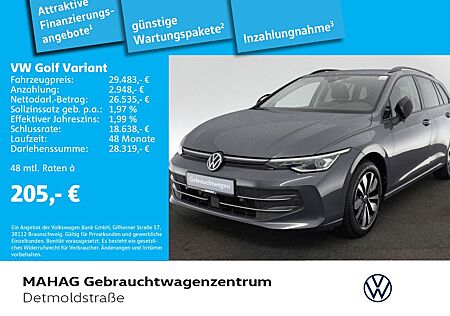 VW Golf Volkswagen VIII Variant 1.5 TSI GOAL AHK LED+Navi Rear