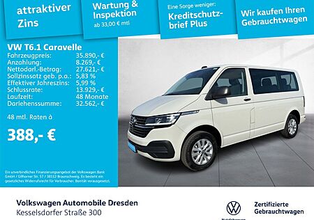 VW T6 Caravelle Volkswagen T6.1 Caravelle 2.0 TDI DSG LED Navi PDC