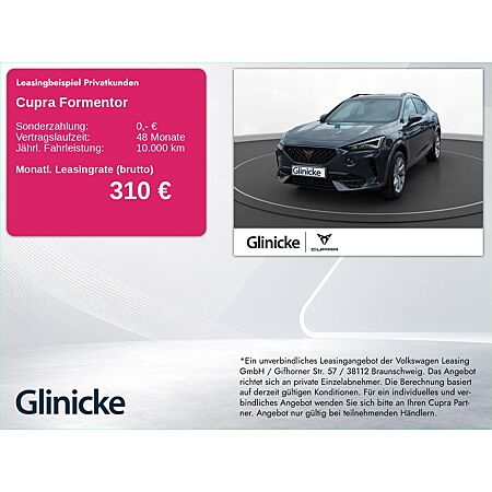 Cupra Formentor leasen